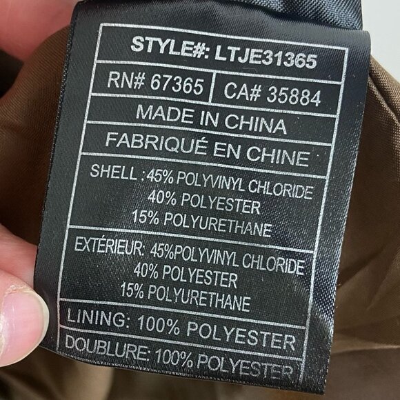 Revolve BB Dakota Faux Leather Sherpa Fleece Vest Size XS Bohemian Hippie Boho - Picture 10 of 13